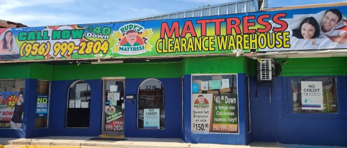 Liquidación de Colchones y Sofás – Rudy’s Mattress & Sofas, Almacén de Descuentos en Laredo, TX