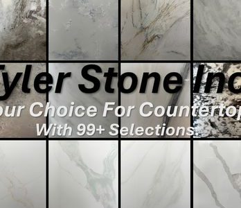 Encimera de Cuarzo y Granito Tyler Stone – Gabinetes y Puertas de Ducha de Alta Calidad