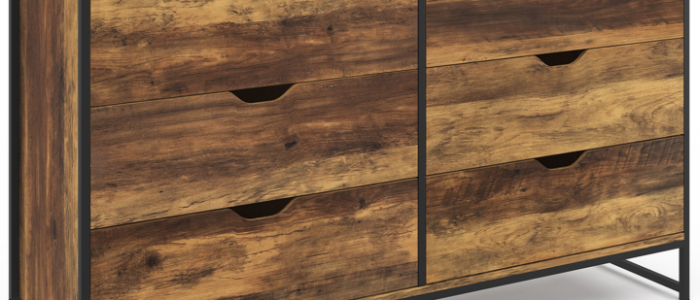 Cómodas Industriales Modernas – Diseño Funcional y Estilo Urbano para Espacios Contemporáneos