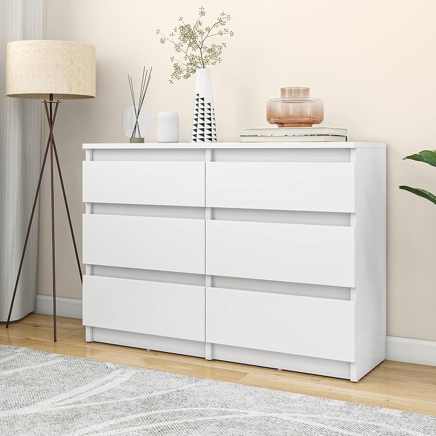 Cómodas de 6 cajones: estilo y comodidad para tu hogar – Guía de diseño y organización